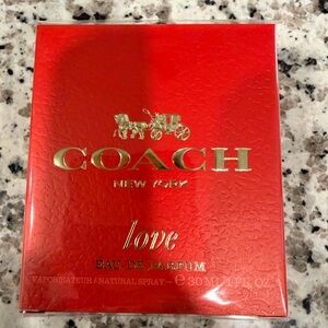 Coach Love Eau de Parfum in Red with Gold Accents